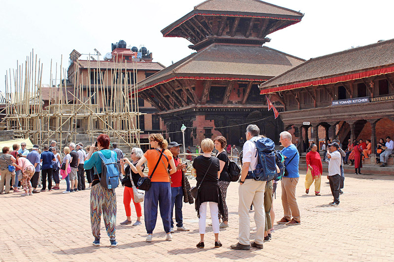मार्चमा १० हजार विदेशी पर्यटक नेपाल भित्रिए