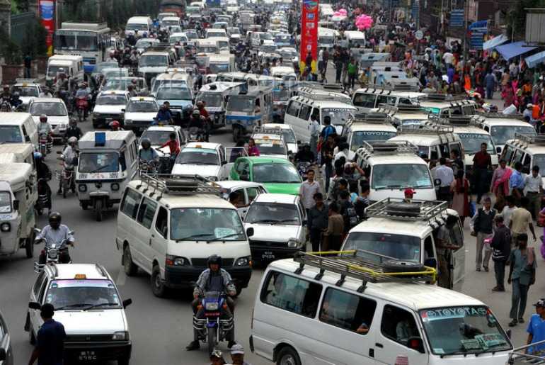 काठमाडौंमा बैकल्पिक मार्ग प्रयोग गर्न ट्राफिकको आग्रह