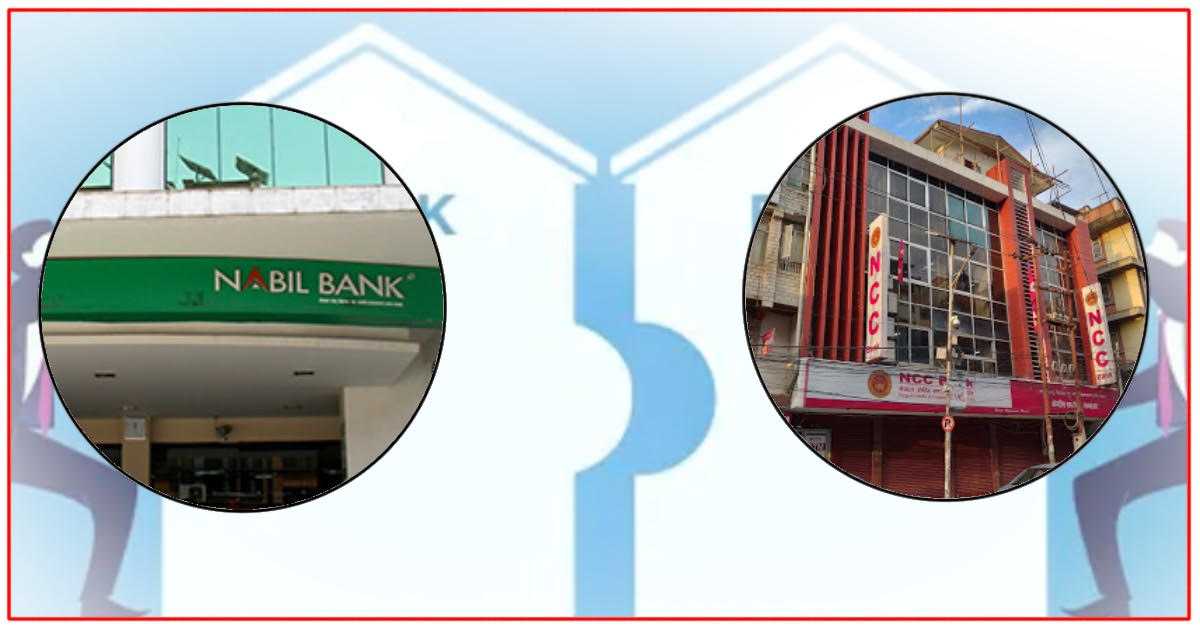 नबिलसँग एनसीसी बैंक गाभिने तरखरमा, ५० प्रतिशत दिन नबिल तयार