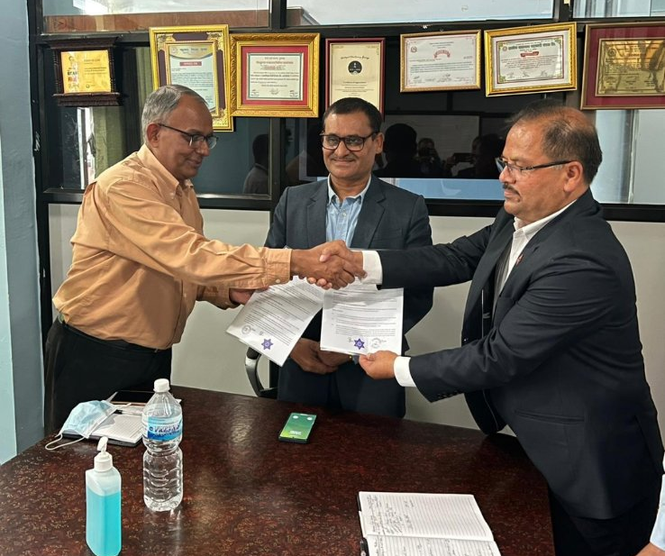 जनरल इन्स्योरेन्स र मनमोहन हस्पिटलबीच नगदरहित सेवा प्रदान गर्ने सम्झौता