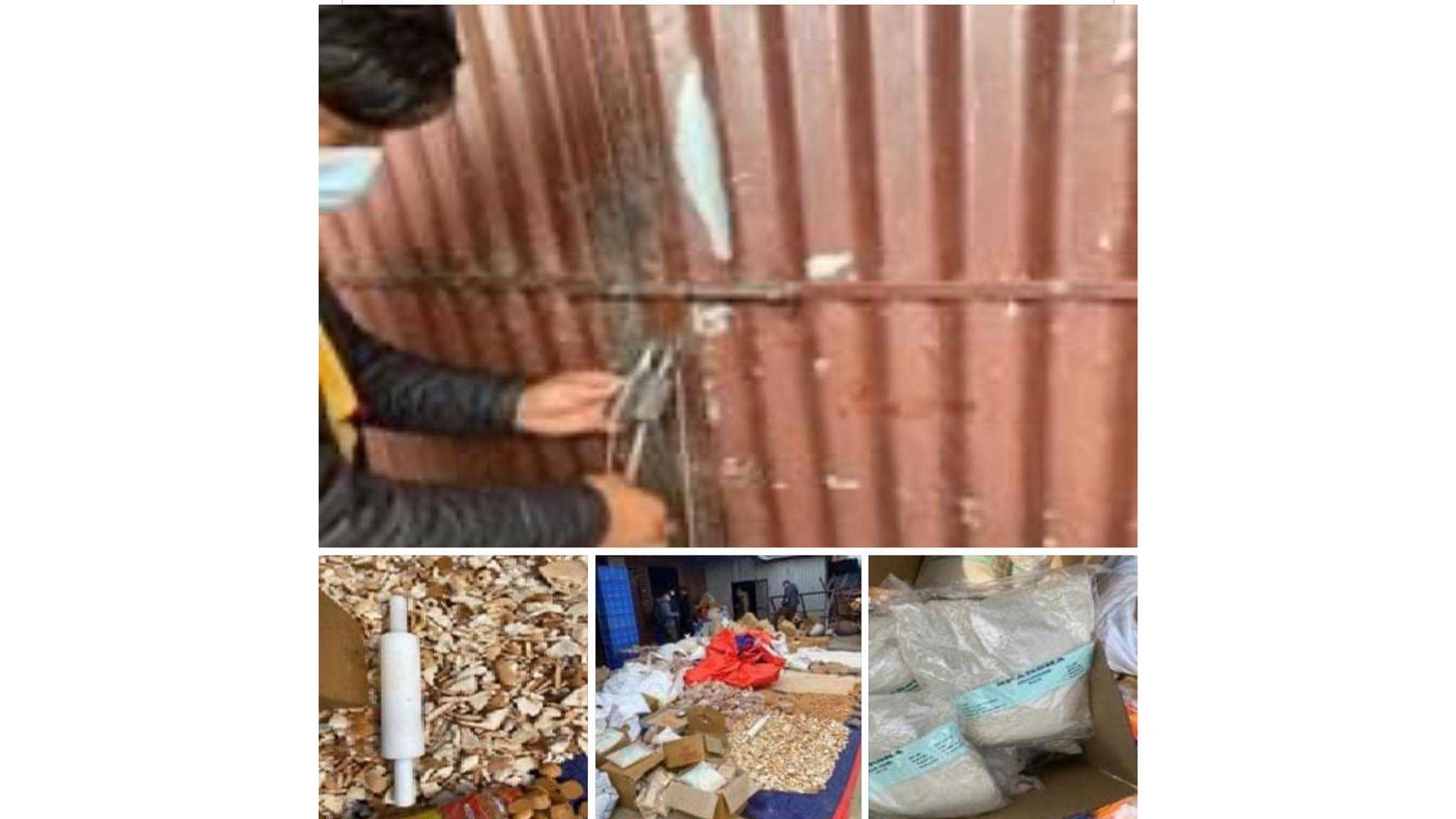 गुणस्तरहीन  मह तथा बिस्कुट उत्पादन गर्ने नरबहादुर श्रेष्ठ पक्राउ 