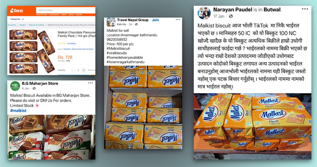 अवैध नेपाल भित्रिएकाे ‘मालकिस्ट’ विस्कुट दराजबाट खुलेआम बिक्री, राजस्व छलीसँगै उपभोक्ताकाे स्वास्थ्यमाथि खेलवाड