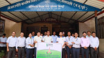 जनज्योति माध्यमिक विद्यालयलाई कामना सेवा विकास बैंकको साथ, विभिन्न सामाग्री हस्तान्तरण