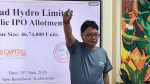 सानिगाड हाइड्रोको आईपीओ बाँडफाँट, २७ लाखमध्ये ४ लाख ६७ हजारले पाए सेयर