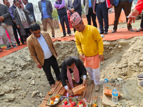 हेटौंडामा महासंघ बागमती प्रदेश कार्यालय शिलान्यास, साझेदार भेलादेखि मेलासम्मको आधुनिक भवन बन्ने