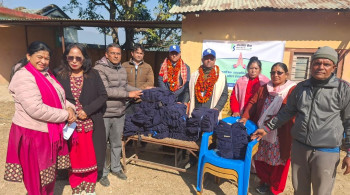 कामना सेवा विकास बैंकद्वारा कोपिला माध्यमिक विद्यालयलाई सहयोग हस्तान्तरण