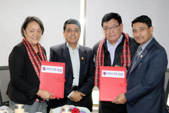 ग्लोबल आइएमई बैंक र तिलगंगा आँखा प्रतिष्ठानबीच सहकार्य, मोतिविन्दुको निःशुल्क शल्यक्रिया गरिने