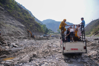 दुई दिनपछि खुल्यो अवरुद्ध बीपी राजमार्ग