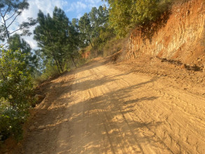 म्याङलुङ–तमोर लुबुघाट सडकखण्डको ८० प्रतिशत काम सम्पन्न