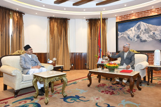 राष्ट्रपति र सभामुखबीच भेटवार्ता