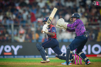 टी २० विश्वकपः दिपेन्द्रको अर्धशतकमा स्कटल्यान्डमाथि नेपालको जित