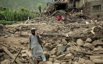 अफगानिस्तानमा ६.३ म्याग्निच्युडको शक्तिशाली भूकम्प, पाँच जनाले ज्यान गुमाए