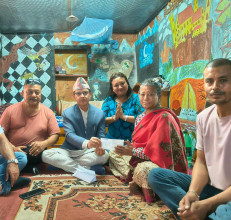 जेनजी आन्दोलनका मृतक बिनोद महर्जनको परिवारलाई सरकारले दियो १५ लाख सहयोग