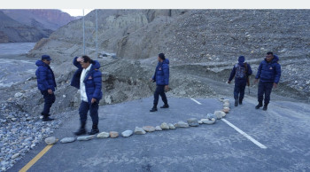 पहिराले कागबेनी–कोरला सडक अवरुद्ध