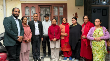 गृहमन्त्री अर्यालद्वारा बाल सुधारगृहको निरीक्षण