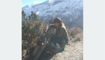 मनाङमा हिउँ चितुवा सर्वेक्षण: ङिस्याङ, नारफू र तिलिचो आसपासका क्षेत्र बासस्थान