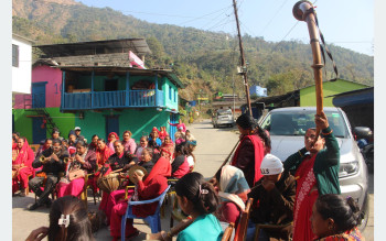 महिलालाई आयआर्जनमा लगाउन पञ्चे बाजा प्रशिक्षण