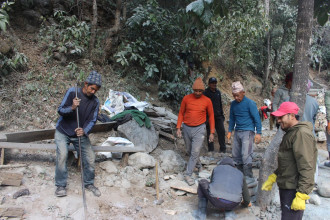 झाँडीभित्र हिँड्नुपर्ने बाध्यता हटाउन व्यवस्थित पदमार्ग निर्माण सुरु, लागत कति?