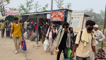 मतदानपछि मतदाता भारत फर्किन थाले