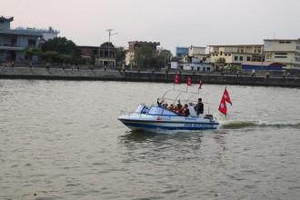 नेपालगञ्जको वाटर पार्कमा १ करोड लागतमा मोटरबोट सञ्चालन