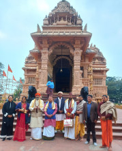 राम जन्मभूमिका प्रमुख पुजारीकाे शाश्वतधाम भ्रमण