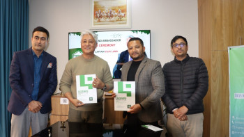 लिजेन्ड प्रोपर्टीको ब्रान्ड एम्बेसडरमा क्याप्टेन विजय लामा नियुक्त