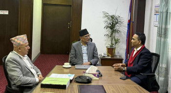 अर्थमन्त्रीले गरे योजना आयोगका उपाध्यक्ष र गभर्नरसँग बजेटसम्बन्धी परामर्श