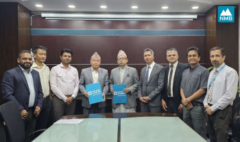 एनएमबि बैंकद्वारा माथिल्लो मैवा जलविद्युत आयोजनाको वित्तीय व्यवस्थापन