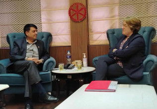 अध्यक्ष ढकाल र स्पेन चेम्बर अफ कमर्सकी कार्यकारी प्रमुखबीच भेटवार्ता