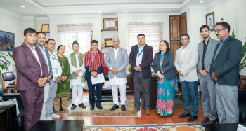 बूढीगण्डकी सीईओले लिए सपथ, स्पष्ट कार्ययोजनासहित अघि बढ्न मन्त्री खड्काको निर्देशन