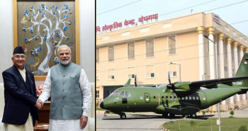नेपाल-भारत सम्बन्धमा नयाँ आयाम: नेपाली सेनाको विमानबाट प्रधानमन्त्री ओली भारत भ्रमणमा जाने