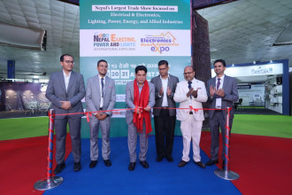 ‘इलेक्ट्रिक एन्ड इलेक्ट्रोनिक्स’ अन्तर्राष्ट्रिय प्रदर्शनी सुरु, १०० स्टलको सहभागिता