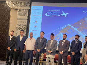 ध्वस्त संरचना पुनर्निर्माण गर्न वायुसेवा सञ्चालक संघको २५ लाख सहयोग घोषणा