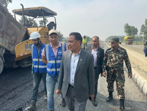 पूर्व–पश्चिम एशियन राजमार्ग २५ प्रतिशत निर्माण