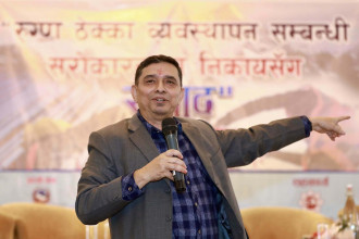 ठेक्का तोड्दा बाँकी असुली गर्नुपर्ने प्रावधान हटाउनुपर्छः पूर्वसचिव थापा