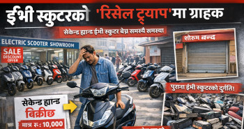 ईभी स्कुटर किन्ने ग्राहकको पीडा: चीनबाट ल्याए, बेचे, भागे ! ईभी प्रयाेगकर्ताको रूवाबासी