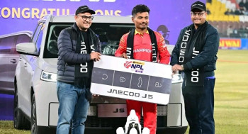 रोहित पौडेलले जितेको कारको २५ प्रतिशत कर एसपीजी अटोमोबाइल्सले बेहोर्ने