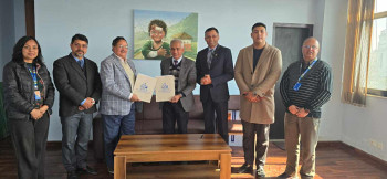 सिटिजन्स लाइफद्वारा काठमाडौं इन्स्टिच्युटलाई बाल अस्पताल निर्माण गर्न आर्थिक सहयोग