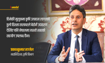 ऐनमा नीतिगत सुधार नगर्दासम्म कृषि पेसालाई टिकाउन गाह्रो छ