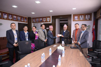 सीआईटीद्वारा भौतिक पूर्वाधार पुनर्निर्माण कोषमा ५१ लाख सहयोग