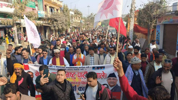 एमाले नेता रूपेश पाण्डेयको चुनावी भेटघाट तीव्र