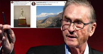 बेलायती खर्बपति लर्ड एशक्रफ्टको पोखरा डायरीः ब्रिट्रिस क्याम्पमा बसे,गोर्खा म्यूजियम घुमे