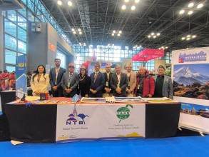 न्युयोर्कको ट्राभल एन्ड एडभेन्चर शोमा नेपालको प्रवर्द्धन