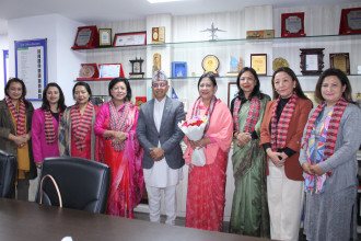 महिला उद्यमी महासंघका नवनिर्वाचित पदाधिकारीलाई परिसंघको स्वागत