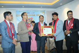 ‘वैभव उद्यमी सम्मान २०८२’, भकारी बिजनेस हाउस र पोलिटेक रिसाइकल सम्मानित