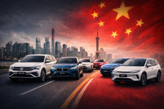 चीनको अटो बजारमा विदेशी ब्रान्डको उकालो, जनवरीमा फक्सवागन शीर्ष स्थानमा