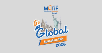 मोटिफ एजुकेसनको ‘गो ग्लोबल एजुकेसन फेयर शुक्रबार, लक्की ड्रमा म्याक बुक जित्ने मौका