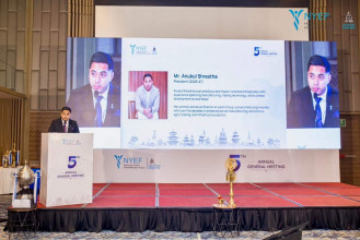 नेपाली युवा उद्यमी मञ्च ललितपुरको अध्यक्षमा श्रेष्ठ निर्वाचित: युवा उद्यमशीलता र नवप्रवर्तनमा जोड