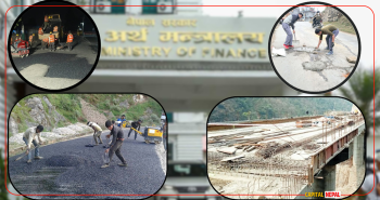 दैनिक औसत ७१ करोडदेखि १ अर्बसम्म पुँजीगत खर्च, वर्षा लाग्नासाथ मौलायो असारे विकास
