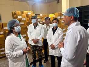 औषधि लिमिटेड पुगेर मन्त्री यादवको अनुगमन, सवारीसाधन र कर्मचारी अभाव तत्काल समाधान गर्न निर्देशन